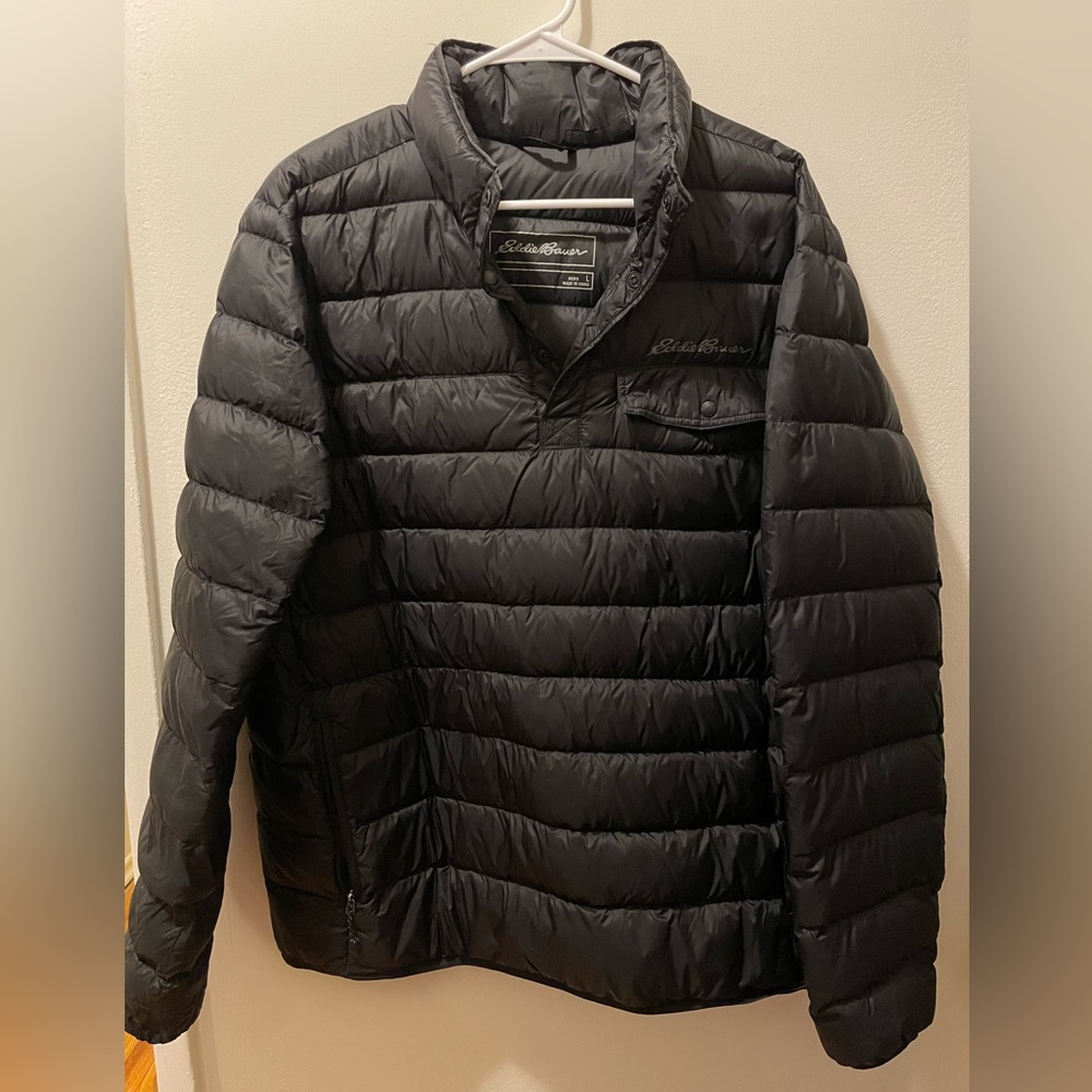 Eddie Bauer Men’s Button Pullover